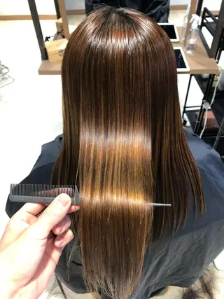 ロング ✨髪質改善縮毛矯正✨ よしはら かずきのヘアスタイル