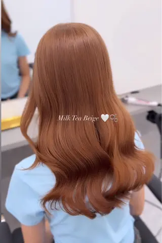 ロング カラー レイヤー透明感カラー ブリーチ🎀オトハのヘアスタイル
