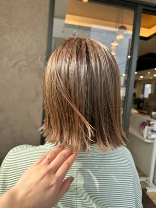 ミディアム カラー arl 豊田店のヘアスタイル