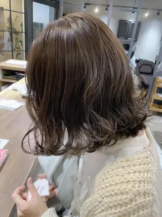 カラー 透明感ベージュ/ レイヤー/ 髙橋一哉のヘアスタイル