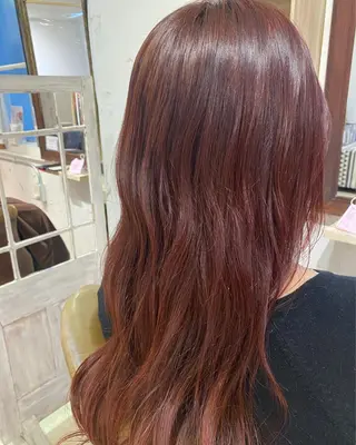 ロング カラー 才門 真菜のヘアスタイル