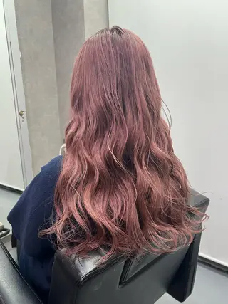 ロング カラー 🍑アヤ🫧パーマ モデル募集🍑のヘアスタイル