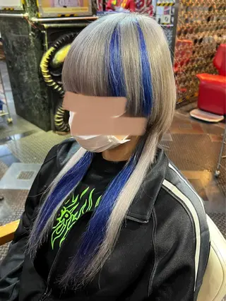 ミディアム カラー KOYA ｺﾔのヘアスタイル