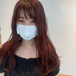 ロング カラー RISAKO レイヤーカット🎀のヘアスタイル