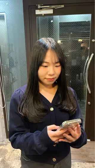 ロング カットモデル募集 mana🎀🤍のヘアスタイル
