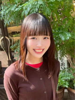 ミディアム Reira ¦ボブ ・レイヤー¦顔周りのヘアスタイル