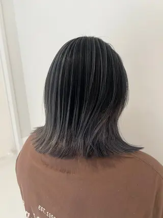 ミディアム 宮原 佳苗のヘアスタイル