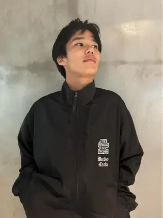 ショート カラー メンズ bob リョウタのヘアスタイル