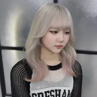 ロング カラー Ren. 🦋デザインカラーのヘアスタイル