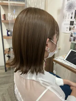 ミディアム ルプラボウ /小見山琴衣のヘアスタイル