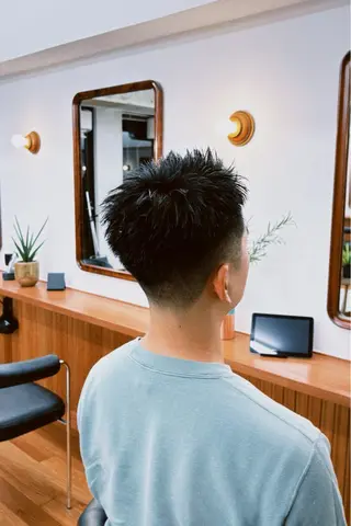 ショート メンズ メンズカット 髙橋創のヘアスタイル