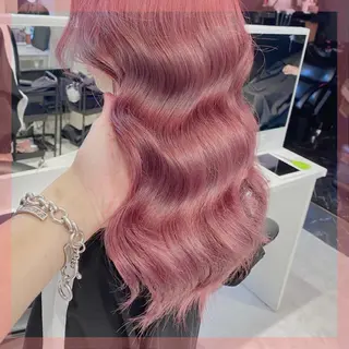 ロング カラー ヘアアレンジ メンズ キッズ マツエク・マツパ ブリーチの髪様 MASATOのヘアスタイル