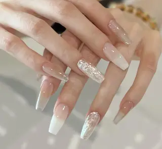 ネイル By moonネイル 🌷ワンホン/韓国風のネイルデザイン