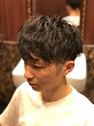 ショート 【パーマ指名No1】 浅野空人のヘアスタイル