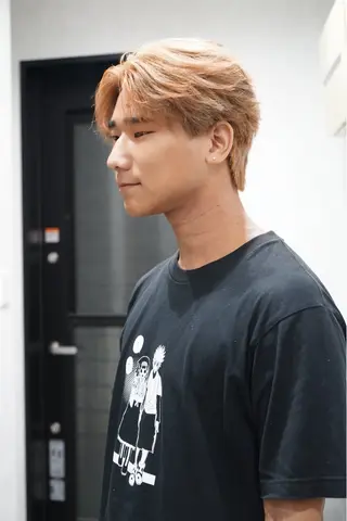 ミディアム カラー メンズ men’s hair / 隼翔のヘアスタイル