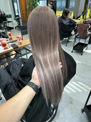 ロング カラー KEISUKE🐶 カラー×エクステ特化のヘアスタイル