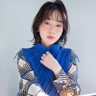 ミディアム 田町/三田 KEITAのヘアスタイル