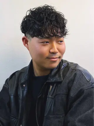 ショート パーマ メンズ 🌱刈り上げメンズ/ 似合わせカット/石原のヘアスタイル