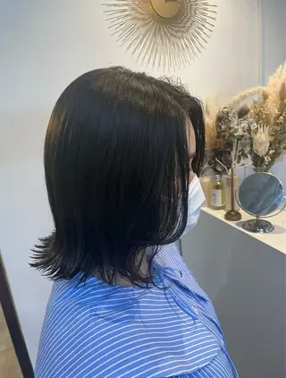ミディアム 中村 あやかのヘアスタイル