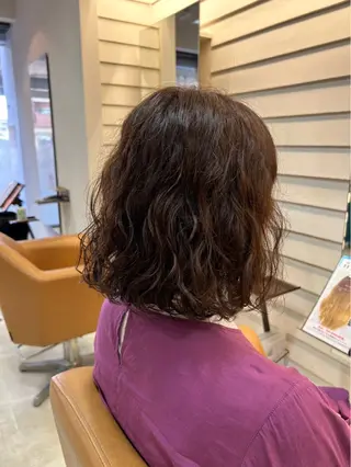 パーマ 浦田 華菜のヘアスタイル