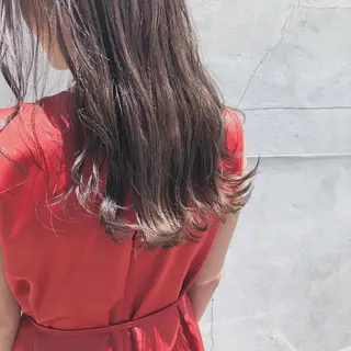 ロング カラー 山中 直輝のヘアスタイル