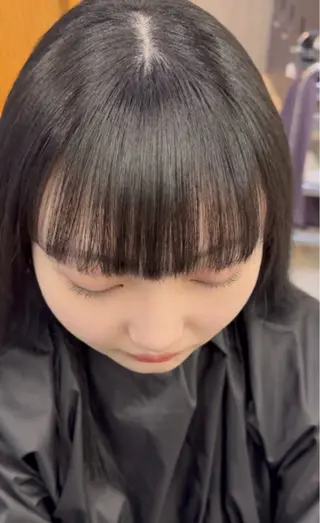 セミロング 髪質改善×似合わせの スペシャリストのヘアスタイル
