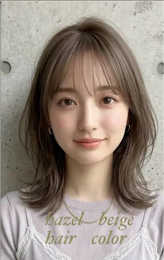 セミロング M.SLASH菅原 正裕のヘアスタイル