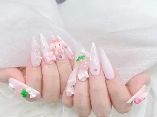 ネイル MoMoA Nail ネイル長さ出し専門店のネイルデザイン