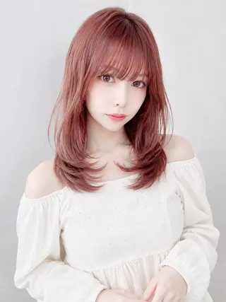 ミディアム 久米 春輝のヘアスタイル