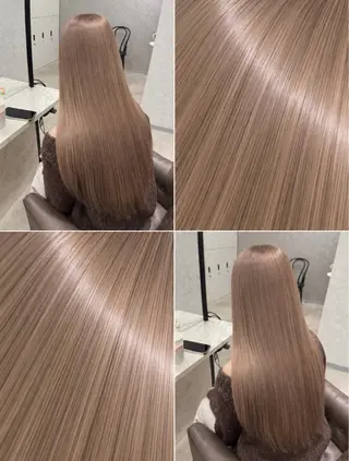 ロング カラー 色落ちまで盛れる 💟まなみのヘアスタイル