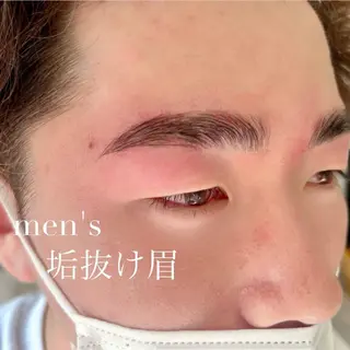 メンズ アイブロウ 竹田 さやかのマツエク・マツパデザイン