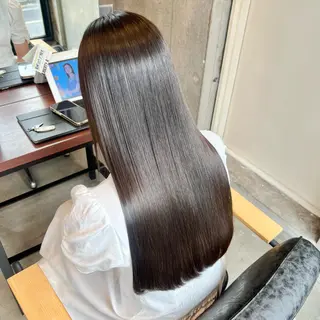 ロング カラー ✨縮毛矯正/髪質改善 錦糸町/松坂拓馬のヘアスタイル
