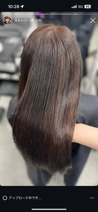 ロング ヘアアレンジ 韓国メンズヘア 🪽maika🪽のヘアスタイル