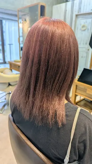 ミディアム [RiLo] 松村のヘアスタイル