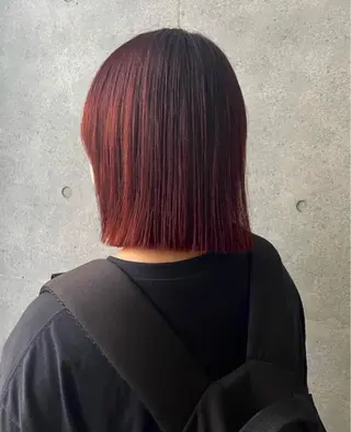 カラー パーマ 🌈メンズパーマ🌈 メンズカットアリサのヘアスタイル
