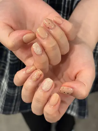 ネイル Sun Brown Mireiのネイルデザイン