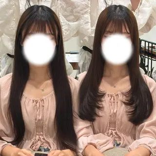 ロング レイヤーカット/ 髪質改善💘Ainaのヘアスタイル