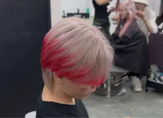 カラー メンズ 佐々木 哲太のヘアスタイル