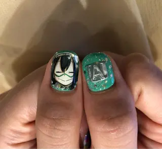 ネイル パラあり！フィルイン 美フォルムのネイルデザイン