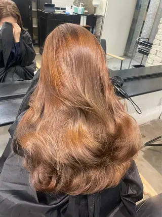 ロング カラー ベージュ透明感カラー 💟AYUMI💟のヘアスタイル