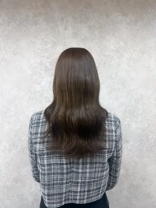 セミロング カラー 村田梨乃/ minim hairのヘアスタイル