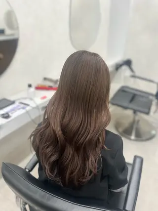 ロング 大宮レイヤーカット× 透明感カラー rioのヘアスタイル