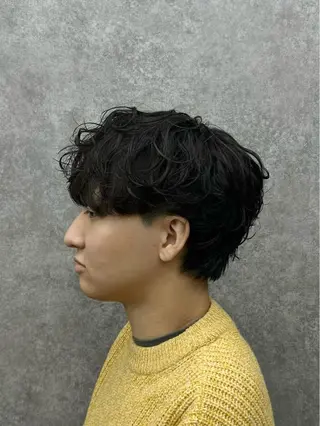 ショート パーマ 🔥フェザーパーマ 特化🔥勇斗のヘアスタイル