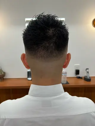 ショート メンズ メンズカット✂️ スキンフェード伊藤陸のヘアスタイル