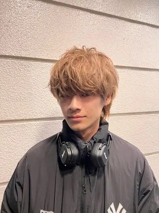カラー Ryosuke 癖毛の方大募集のヘアスタイル