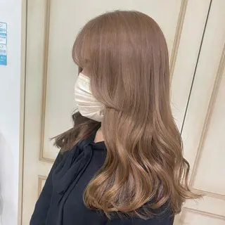 セミロング すずね♡ トータルビューティーのヘアスタイル
