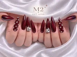 ネイル 長さだし専門店 M2 rikaのネイルデザイン