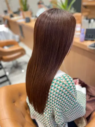 セミロング 萩野谷 佑太のヘアスタイル