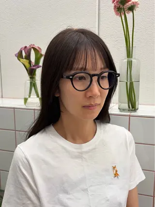 ロング 🌼花屋併設🌼 木下奈々望のヘアスタイル