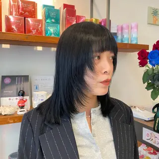 ミディアム カラー このみ/透明感カラー /ヘアアレンジ🫧のヘアスタイル
